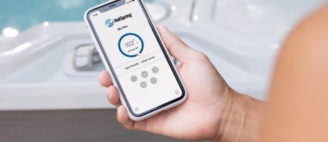 hot-spring-connected-spa-on-phone hot-spring-connected-spa-on-phone